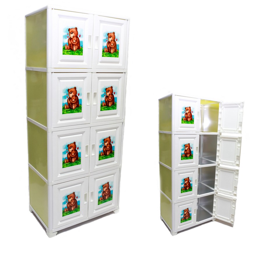 ORGANIZADOR PLASTICO 8 CAJONES LHC-8001-DR