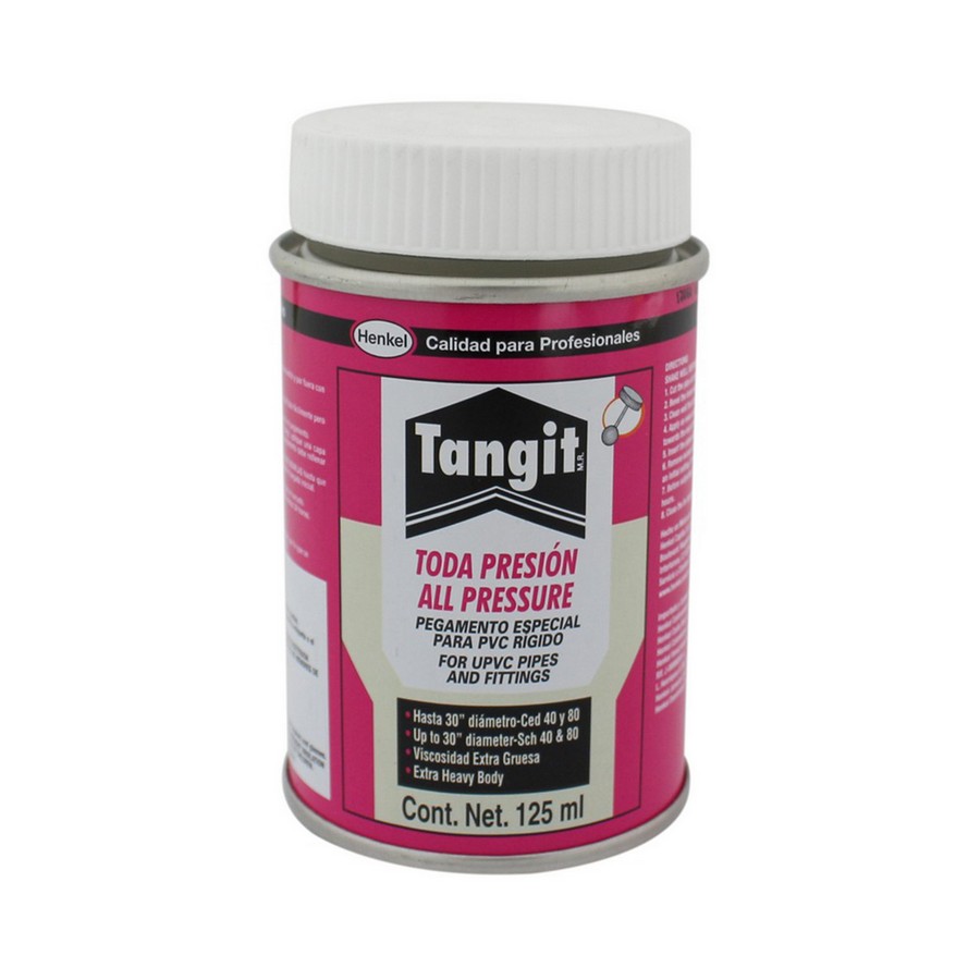 PEGAMENTO TANGIT TODA PRESION P/PVC LATA 125 ML (C/BROCHA)