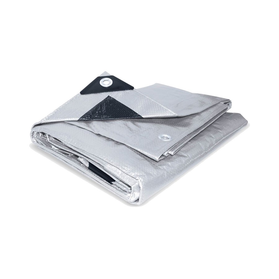 LONA PLASTICA USO RUDO 10X13 GRIS TC5453