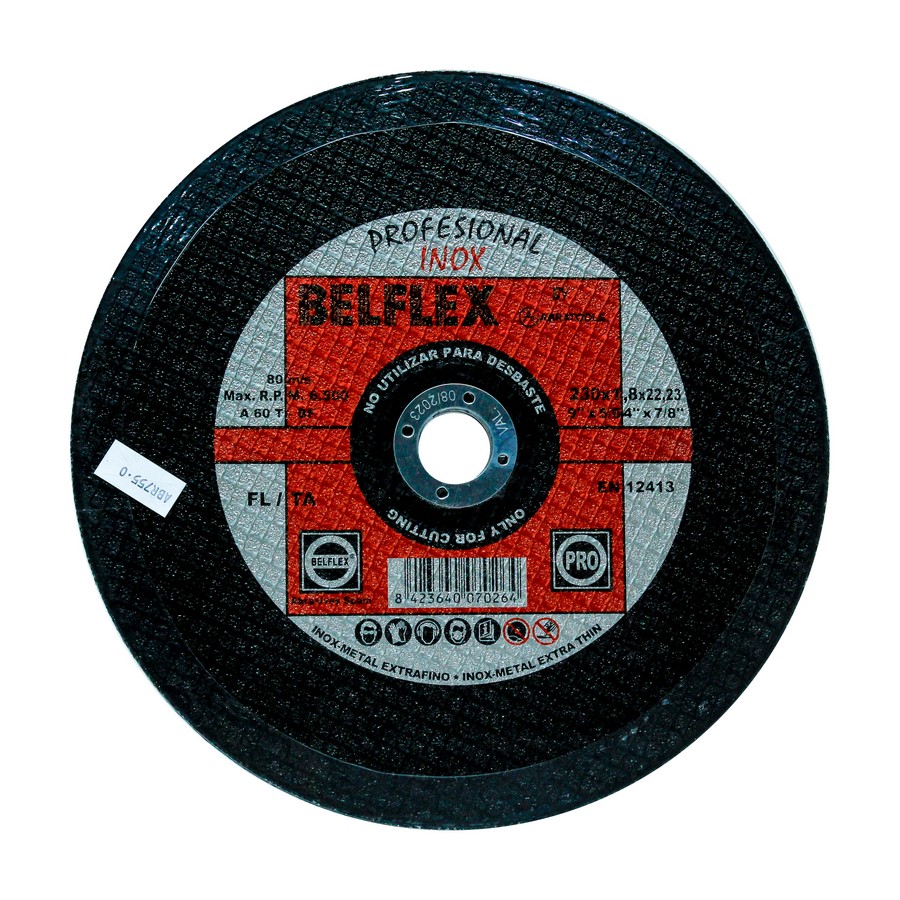 DISCO ABRAT. P/MET. 1.8 mm X 9 PULG  012301833