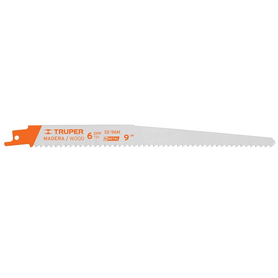 SEGUETAS P/SIERRA RECIPROCA MADERA 6DPP 9PULG TRUPER 10788