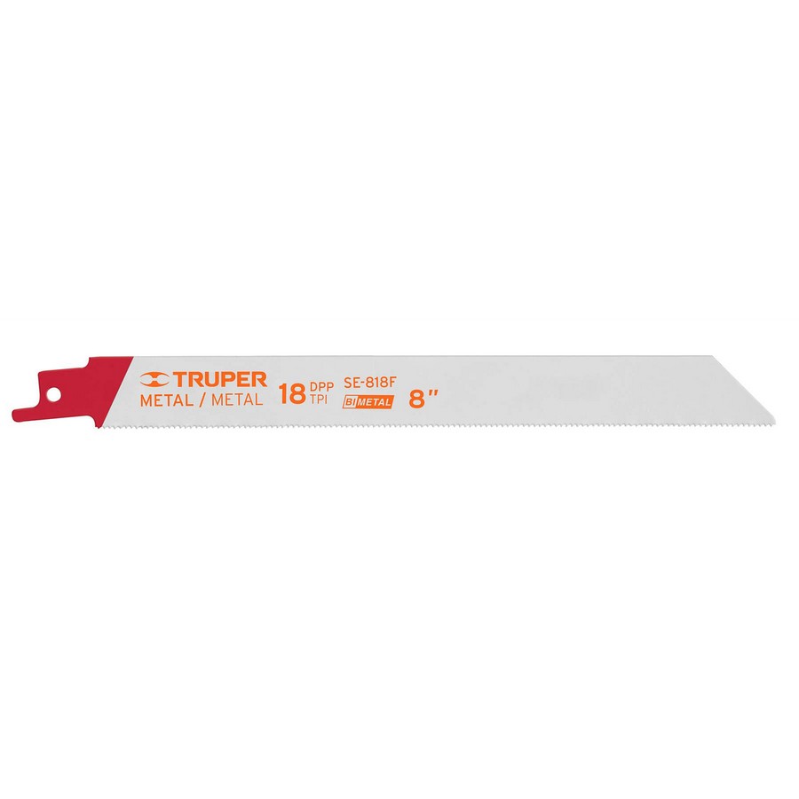 SEGUETAS P/SIERRA RECIPROCA METAL 18DPP 8PULG TRUPER 10798