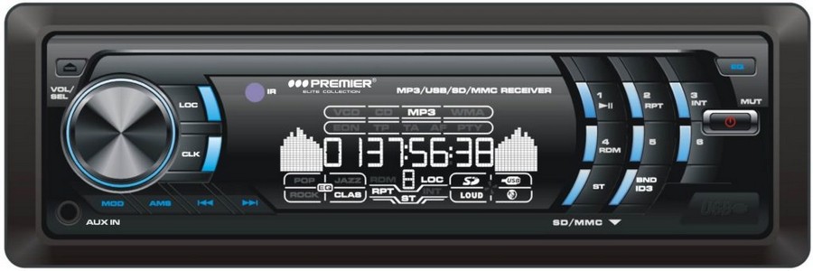 REPRODUCTOR SONIDO P/AUTO MP3-USB-SD SCR-6736USBTR