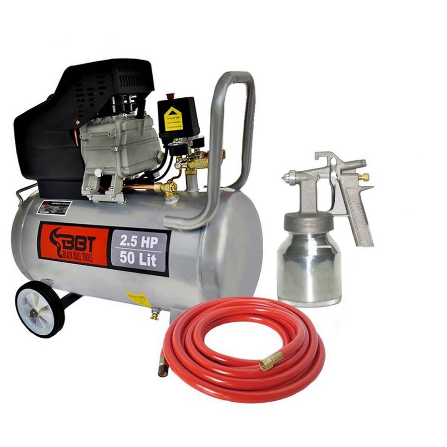 COMPRESOR TECNO 50LTS. 2.5HP 115PSI 110V BBT BM2050