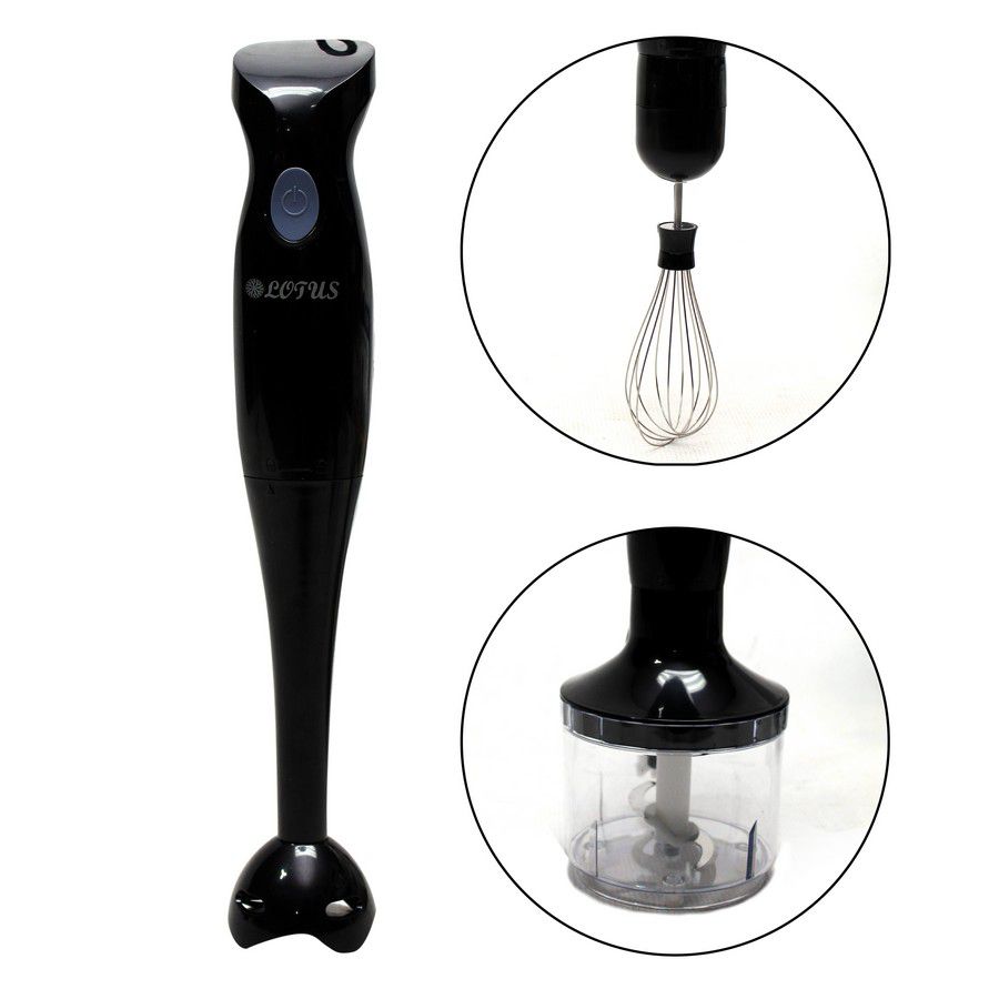 BATIDORA D/MANO ELEC. 3 PIEZAS 120V 200W LT-HB01