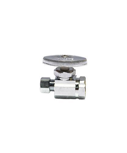 VALVULA CONTROL RECTA 1/2 X 3/8  EASTMAN 4321