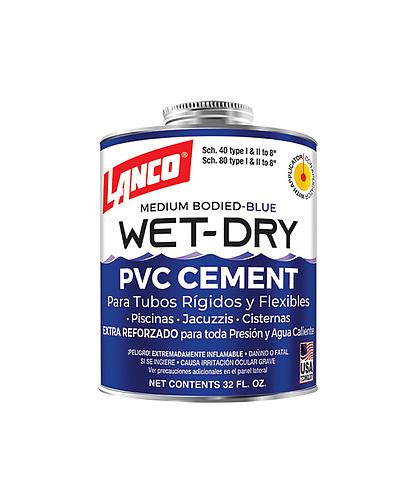 PEGAMENTO PVC WET DRY 1/4