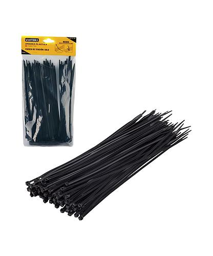 CINCHOS PLASTICOS 10 PULG NEGRO 20507B/AMR145-100