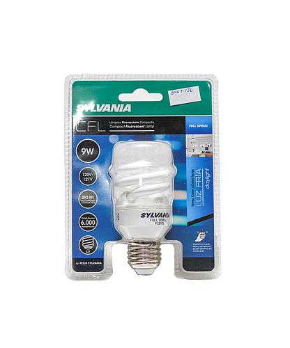 BOMBILLO AHORR. 9W/ESP. SYLVANIA