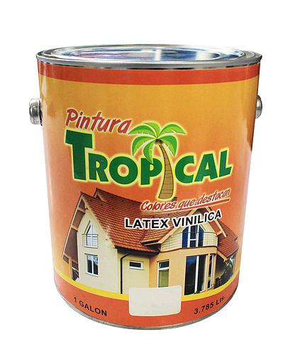 PINTURA TROPICAL VINILICA BLANCO GALON