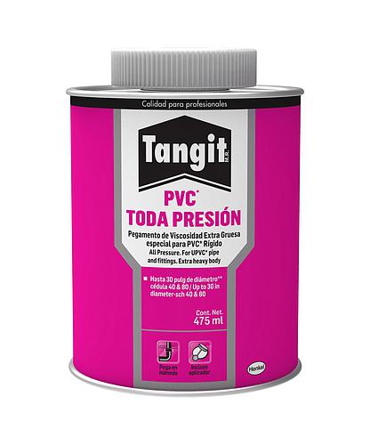 PEGAMENTO TANGIT TODA PRESION P/PVC LATA 475 ML. (C/BROCHA)