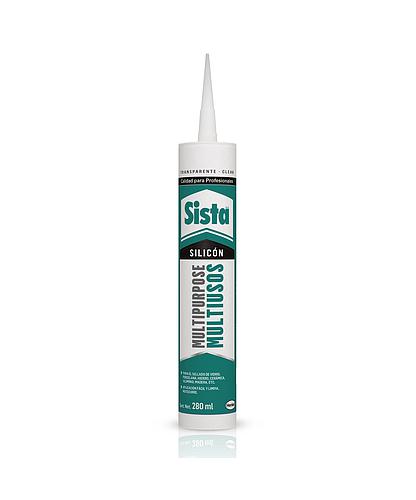 SELLADOR SILICON MULTI. TRANSP. 280ML SISTA