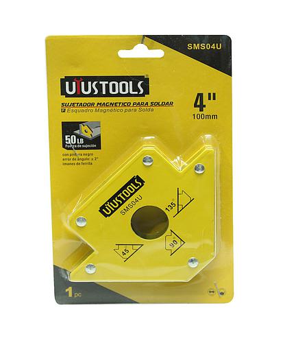 ESCUADRA MAGNETICO P/SOLDAR 4PULG/50LB UYUSMS04U